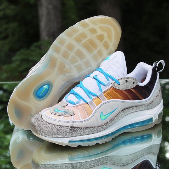 Nike Air Max 98 On Air NYC LA Mezcla Men’s Size 9 - Picture 6 of 12